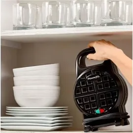 Media Shop PowerXL Waffle Star - Waffeleisen für gefüllte Waffeln 18cm - Schwarz