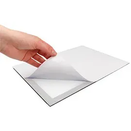 Magnetoplan Magnetrahmen selbstklebend silber A6 2 St.