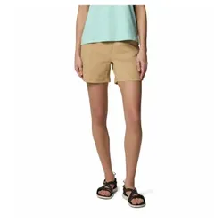 Columbia für Damen. 2126061262 Kurze Hose Leslie Falls II braun (10 UK = 38), Sportlich, Synthetisch, Draußen, Multisport