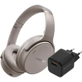 Bose QuietComfort Headphones Beige + Ladegerät