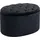 Homcom Sitzbank Polsterbank Schwarz 71 x 52 x 42 cm