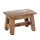 DESIGN DELIGHTS Hocker Monte Holz 30 x 21 x 20 cm Beige