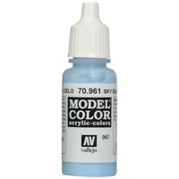 Vallejo Model Color, Acrylfarbe, 17 ml himmelblau