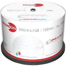 PrimeOn DVD-R 4.7GB/120Min/16x 2761207