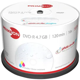 PrimeOn DVD-R 4.7GB/120Min/16x 2761207