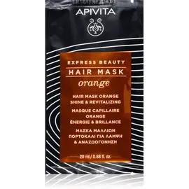 Apivita Express Beauty Haarmaske Orange Glanz 20 ml