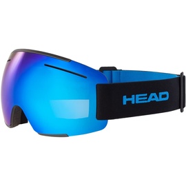 Head Unisex – Adult F-LYT Goggles Skibrille, blau/schwarz, L