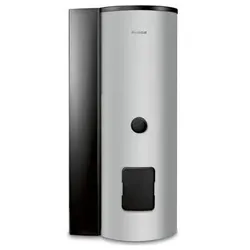 Buderus Logalux Warmwasserspeicher SMS400/5 ES-C, Speichervolumen 400l, mit Solarmodul Logamatic SM100 und Solarstation, Silber 7739610697