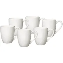 Ritzenhoff & Breker Kaffeebecher 0,32 l Weiß 6 St.