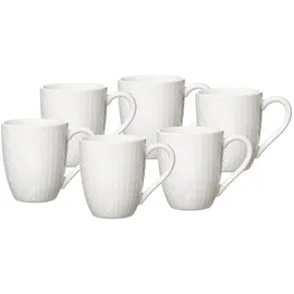 Ritzenhoff & Breker Kaffeebecher 0,32 l Weiß 6 St.