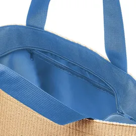 Reisenthel shopper M raffia blue
