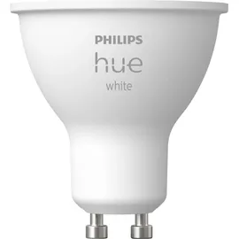 Philips Hue LED Leuchtmittel White GU10 warmweiß Reflektor 5,2 W warmweiß