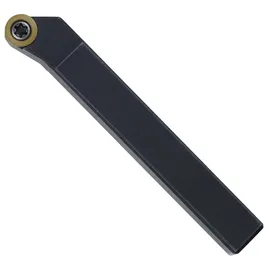 PROXXON Stahlhalter 8 x 8 x 60 mm abgewinkelt mit 2 runden Ø 6 mm Wendeplatten