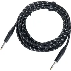 Pronomic Stage INST-6T Instrumentenkabel Klinke 6m Textil