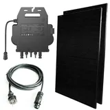 Marstek Balkonkraftwerk mit 900W Solarpanel, MI0800W Mikrowechselrichter 0,8kW