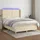 vidaXL Boxspringbett 140 x 200 cm Creme