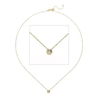 Jobo Collier Kette mit Anhänger 333 Gold Gelbgold