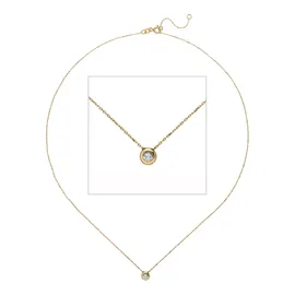Jobo Collier Kette mit Anhänger 333 Gold Gelbgold