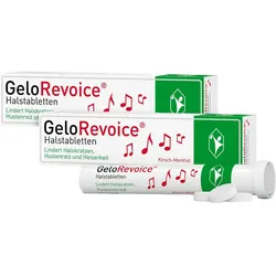 GeloRevoice Halstabletten Kirsch-Menthol 2X20 St