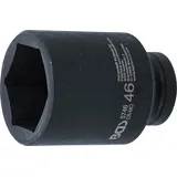 BGS 5746 | Kraft-Steckschlüssel-Einsatz Sechskant, tief Antrieb Innenvierkant 20 mm (3/4") SW 46 mm