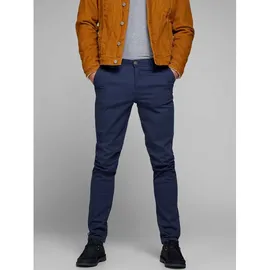 JACK & JONES JJIMARCO JJBOWIE SA Slim Fit Chinos Blau 27 30