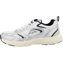Kappa 95K0511002 Herren Weiß/Silber 46
