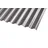 Scobalit Sinus 76/18 Acryl 200 x 104,5 cm 3 mm graphit