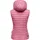 Navahoo Steppweste "Shadaa", Damen, Gr. S (36), lila (himbeere), Oberstoff: 100% Nylon; Futter: 100% Polyester; Wattierung: 100% Polyester, tailliert hüftbedeckend, Westen Steppweste, stylische ärmellose Damen Weste mit Kapuze