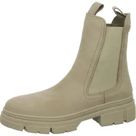 TAMARIS Damen Chelsea Boots, Frauen Stiefeletten,TOUCHit-Fußbett,Bootee,Booties,halbstiefel,Kurzstiefel,uebergangsschuhe,Taupe NUBUC,40 EU
