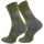 STARK SOUL Wandersocken 2 Paar Grün/Khaki 39-42