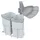 Vauth-Sagel Abfallcenter Nr. 2 18 l Grau