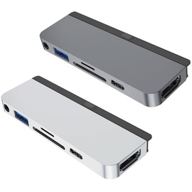 HYPER HD319B USB 3.2 Gen 1 (3.1 Gen 1) Type-C Silber