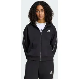 adidas STADIUM SMALL LOGO KAPUZENJACKE - Black