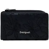 DESIGUAL Damen 25SAYP52 Bi-Fold Wallet, Black