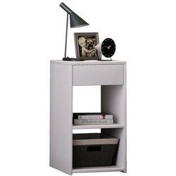 VCM Beistelltisch »Sledo«, BxHxT: 35 x 65 x 35 cm - weiss