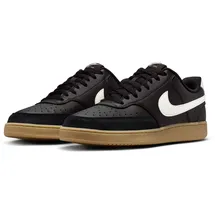 Nike Court Vision Low Herren Black / Sail / Gum Light Brown 45