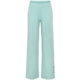 ELBSAND Strickhose Loungewear Türkis 36-38