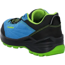 Lowa DELAGO GTX LO JUNIOR für Kinder, blau, Größe 28