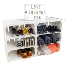 Kistenkolli Altes Land Allzweckkiste 2er Set braun