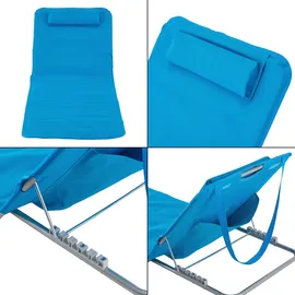 [en.casa] Strandmatte Cellorigo Blau