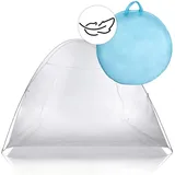 Goods+Gadgets Moskitonetz GOODS+GADGETS Pop-Up Moskitonetz XXL–Automatik Moskitonetz 200x200 cm (XXL, Mobiler Insektenschutz), 200 x 200 cm
