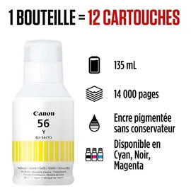 Canon GI-56Y Tintenflasche gelb