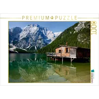 Calvendo Fischerhütte am Pragser Wildsee Puzzle