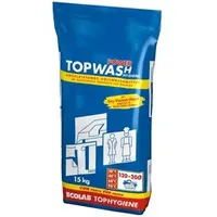 ECOLAB Topwash Power Vollwaschmittel, Pulver, Oxy-Flecken-Power, 15kg, Waschladungen