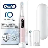 Oral-B iO Series 6N Weiß/Rosa + 2. Handstück beige + Reiseetui