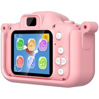 Luckxing Kinder Digitalkamera 2MP Selfie Kinder Kamera 1080P HD Videokamera Fotoapparat 2.0”Display Digitalkamera Für Weihnachten Spielzeug Für Jahre Jungen Mädchen - Wiederaufladbarer Akku