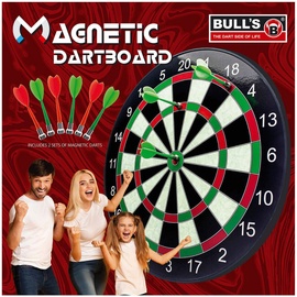 BULL'S Magnetic Dartboard mit 6Pfeile