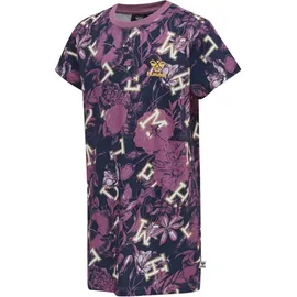 hummel hmlDRAMA T-Shirt Kleid Mädchen 3031 - bordeaux 122