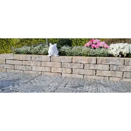 Diephaus Mauerstein 20 x 20 x 40 cm bunt