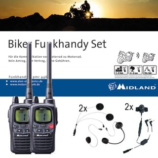 Midland G9 Pro Biker C923.S1 PMR-Handfunkgerät